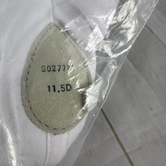 Bloch Men's Pump Split Sole Canvas Ballet Slipper Shoe White 11.5 Wide New - Picture 5 of 6